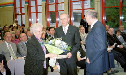 Margarete und Willi Seibold, Dr. Gnther Beckstein